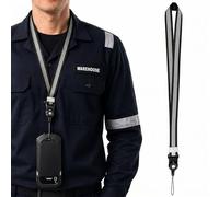 Correa para el cuello para computadoras portátiles Zebra TC21 TC26 TC22 TC27 TC51 TC52 TC53 TC56 TC57 TC58 TC510K (negro)