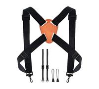 Correa Para El Hombro Para Telescopio Para Exteriores - Correa Elástica Negra Para Cámara, Arnés Para Telémetro | Eslinga De Hombro Ajustable Para Deportes De Caza Al Aire Libre, Para Entusiastas De L