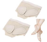 Correa para el Pie de Danza, Gimnasia Ritmica Medias Zapatillas Ballet Lienzo, Zapatos de Ballet Antideslizantes para Mujer, Tangas de Pie para Jazz, Ballet, Contemporáneo Moderno Danza