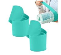 Correa para esterilla de pilates, 1 par de bandas envolventes para esterilla de pilates reforzada, banda elástica para colchoneta de yoga, para fitness al aire libre, gimnasio, casa, ejercicio