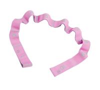 Correa para estiramiento fitness, correa de estiramiento con trabillas, banda de entrenamiento con 10 anillos - Bandas elásticas para gimnasio en casa, estiramientos, flexibilidad, pilates, yoga
