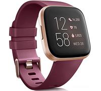 Correa para Fitbit Versa 2, correa Fitbit Versa, correa Fitbit Versa Lite para mujeres y hombres, correas de repuesto clásicas deportivas de silicona compatibles con Fitbit Versa Lite/Fitbit Versa 2