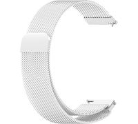 Correa para Garmin Bounce 2, acero inoxidable, metal, ajustable, transpirable, cierre magnético, malla tejida, para hombre y mujer, Eine Grösse, Acero inoxidable, 0