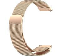 Correa para Garmin Bounce 2, acero inoxidable, metal, ajustable, transpirable, cierre magnético, malla tejida, para hombre y mujer, Eine Grösse, Acero inoxidable, 0