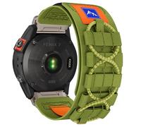 Correa para Garmin Fenix 8 47mm/Fenix 7/Fenix 7 Pro/Fenix 6/Fenix 6 Pro/Fenix 5, Quickfit 22mm Nylon de Repuesto Correas Deportivo para Forerunner 965/955/945/935