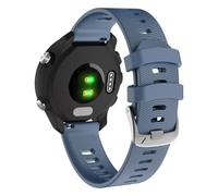Correa para Garmin Forerunner 245/645 Music, 20 mm de ancho para Garmin Vivoactive 3 Music/Venu/Venu sq, talla única, Silicona, No es una piedra preciosa