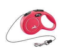 flexi® CAT Cordón 3 m roja, correa extensible para gatos hasta máx. 8 kg
