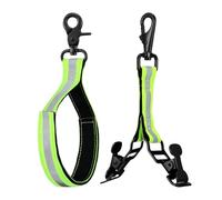 Correa para guantes de bomberos - 19 x 3,5 cm, resistente soporte para equipos, guantes, correa de equipo de bomberos, clip de liberación rápida, guantes anticaída seguros