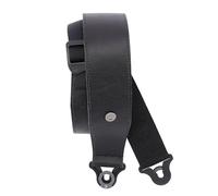 Correa para guitarra D'Addario Comfort Leather Auto Lock, Negra