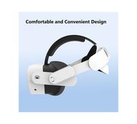 Correa para la Cabeza Cómoda para Meta Quest 3S Casco de Realidad Virtual Estuche de Almacenamiento Elite para la Diadema para Meta Quest 3S