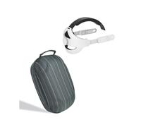 Correa para la Cabeza Cómoda para Meta Quest 3S Casco de Realidad Virtual Estuche de Almacenamiento Elite para la Diadema para Meta Quest 3S