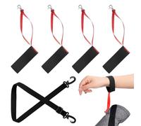 Correa Para La Muñeca Del Guante De Esquí - Cordón Ajustable Para El Guante De Nieve, Banda Elástica De Conexión Para La Mano | Bucle De Transporte Seguro, Cordón De Seguridad Anticaída, Soporte Para