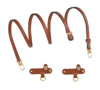 Correa Para Longchamp Mini,Bandolera Para Bolso Mujer, Correa De Piel Ajustable 108-124 Cm, Ancho 1,2 Cm No Perforación Con 2 Adaptadores Para Correas De Hombro