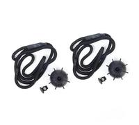 Correa para Maletero Compatible Con Para Mk6 8/2Pcs Boot Trunk Parcel Shelf Strap String Clips Gancho Del Pivote Suspensión Cuerda Bandeja OEM：1M6867574A