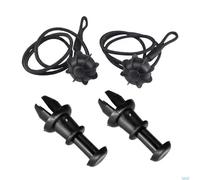 Correa para Maletero Compatible Con VW Para MK5 Coche Parcela Estante Cuerda Tonneau Cubierta Pivotes Correa Titular Portaequipajes Colgante