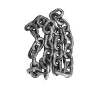Correa para mascotas estilo cadena enlazada con diseño en espiral y acabado | El plomo está formado por secciones gruesas entrelazadas y se muestra en opciones de acabado oscuro, tono bronce y negro.