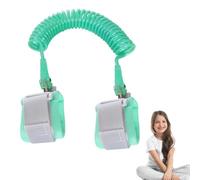 Correa para niños - Alambre de acero ABS 150 cm 59,06 pulgadas | Conexión a la muñeca antipérdida, arnés de seguridad, cuerda de caminar | Para viajes, compras,