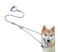 Correa para Perro - Cable Resistente de Doble Cabeza - Correa de Perro de 4.92 pies Resistente con Mango cómodo - para Mascotas de tamaño Mediano y Grande Cachorro al Aire Caminar Senderismo