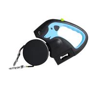 Correa para perro con luz - Cordón retráctil, cinta resistente al desgaste, mango compacto portátil, freno fácil de un botón, diseño de enchufe seguro, equipo de marcha fiable para A