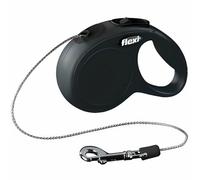 Flexi Correa Extensible De Cordón New Classic Negro Xs (3 M)