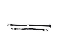 Correa para Perro Manos Libres, Accesorio Negro Grueso para Bicicleta para Perro, Cinturón de Tracción con Llave Hexagonal para Entrenamiento de Perros, Correr y Hacer Ejercicio