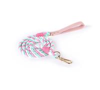 Correa para Perro Tejida con gradientes de Colores para Mascotas, Cuerda antiescape para Caminar Aire Libre, Correa de Entrenamiento para Gatos pequeños, medianos y Grandes, Correas largas