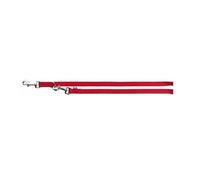 Correa para perro TRIXIE 20083 nylon rojo longitud regulable 2 m
