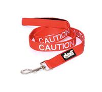 Correa para perros con el texto CAUTION Do Not Approach, correa de neopreno acolchada de 60 cm, 1,2 m o 1,8 m, evita accidentes avisando a los demás sobre tu perro