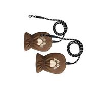 Correa para Perros con Guantes Aislantes Integrados: Manoplas Térmicas Impermeables Integradas, Correa para Pasear Mascotas, Adecuada para El Invierno, Regalo para Los Amantes De Las Mascotas (2pcs)