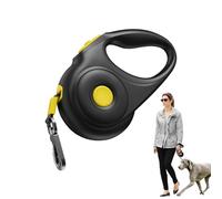 Correa para perros - Cuerda antienredos de ABS PC | 15,8 x 3,8 x 9,7 cm 75 kg | Esta correa de entrenamiento retráctil garantiza el control total para las caminatas diarias y la