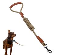 Correa para perros - Cuerda de reforzada, guía de entrenamiento de reflexión | Correa de tracción ajustable con agarre suave que asegura el control, autoridad de protección para perros grandes