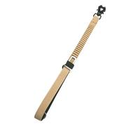 Correa para perros, cuerda elástica, cuerda elástica para perros, cuerda de lino elástica, cuerda de tracción para mascotas, cuerda de tracción corta y estable para paseos, evita que