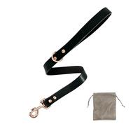 Correa para Perros de Cuero de Grano Superior Hecho a Mano en España, para Perros pequeños, medianos y Grandes.