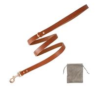 Correa para Perros de Cuero de Grano Superior Hecho a Mano en España, para Perros pequeños, medianos y Grandes.