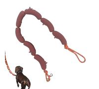 Correa para Perros en Forma de de Nailon y Correa ergonómica para pasear al Aire, jardín, Camping, Senderismo, Longitud Aprox. 108 cm