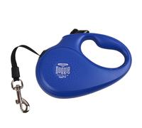 Correa para perros extensible Premium Doggie azul