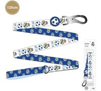 Correa para Perros M Real Madrid Oficial y Resistente - Correa Perros Real Madrid con diseño Exclusivo para Paseos Seguros y cómodos