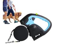 Correa Para Perros Para Caminar Con Luz - Correa Retráctil Para Perros, Correa Retráctil Para Perros De Doble Cara | Correa Para Perros Resistente Al Desgaste, Correa Para Perros Portátil Para Caminar