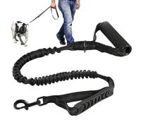 Correa para perros para caminar - Correas reflectantes para mascotas para absorber golpes, correa táctica resistente para perros | Correa para perros de alta densidad sin tracción con apuñido