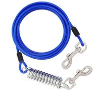 Correa para perros para mascotas, correa para perros pesados, para exteriores, para perros grandes, masticar, a prueba de estiramiento, cuerda de tracción para estirar la cuerda de senderismo