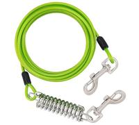 Correa para perros para mascotas, correa para perros pesados, para exteriores, para perros grandes, masticar, a prueba de estiramiento, cuerda de tracción para estirar la cuerda de senderismo