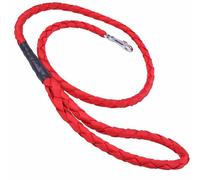 Correa para perros textil trenzada Premium de GogiPet®, roja