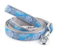 Correa para perros The Word de The Worthy Dog Mum, correa de nailon duradera y c moda para pasear, se adapta a perros grandes, color azul.