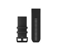 Correa para Reloj Garmin QuickFit 22 - Negro con Hardware de Acero Inoxidable Negro
