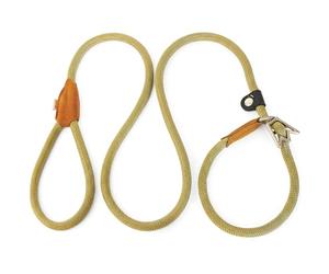 Correa para retriever con tope de tracción de 180 cm - Moxon & Schlupfleine perro de nylon - Correa para perros con collar - Correa para perros medianos y grandes