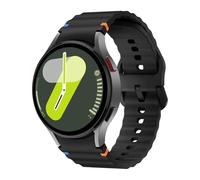 Correa para Samsung Galaxy Watch 7/6/5/4/FE de 40 mm, 44 mm, Galaxy Watch 6 Classic de 47 mm, 43 mm, Galaxy-Watch 4 Classic de 46 mm, 42 mm, relojes 5 Pro de 45 mm, correas deportivas de silicona sin