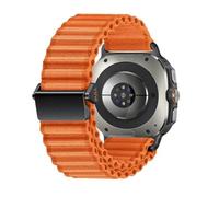 Correa para Samsung Galaxy Watch Ultra Trail, Correa Smartwatch Ultra 47mm, Ideal para Actividades al aire libre, correa trail para aventuras Off-Road. Correas Samsung Watch Ultra. (Naranja)