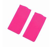 Correa para Snowboard y esquí, Bandolera de Nailon Duradera con Gancho y Bucle para Snowboard, esquí, Negro, Rojo, 46x5,5 Cm, Paquete de 2 (Rosa roja)