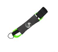 Correa para tabla de surf con rotación de 360 grados, correa de tobillo gruesa y suave y lengüeta de tracción rápida para retención y control fiables de la tabla (8 pies, verde)
