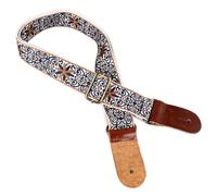 Correa para Ukelele, Diseo Bordado Elegante, Hombro para Guitarra, Longitud Ajustable, Correa de Cuero de Nailon, Accesorios para Todos los Ukeleles (estilo 1